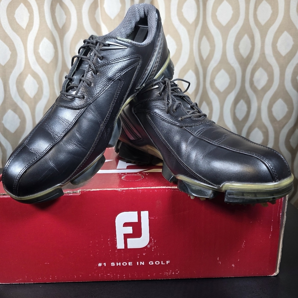 FootJoy XPS-1 56031 Black  Men's Golf Shoes 11.5 Medium